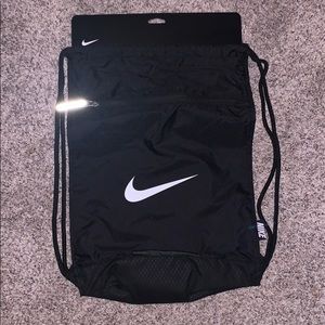 Nike Black drawstring bag